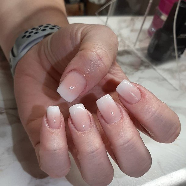Adorable Nail Inspiration Square Ombre For Women