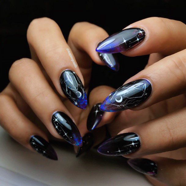 Adorable Nail Inspiration Witch For Women