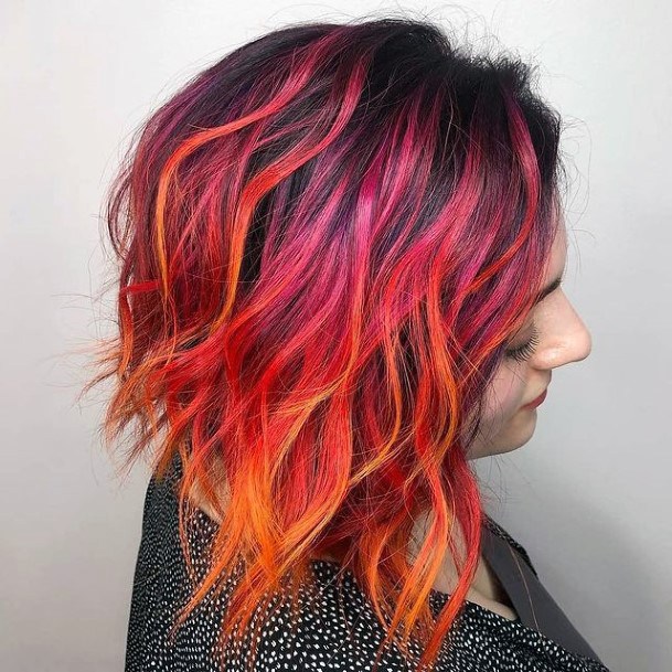 Adorable Orange Ombre Hairstyles Ideas For Women