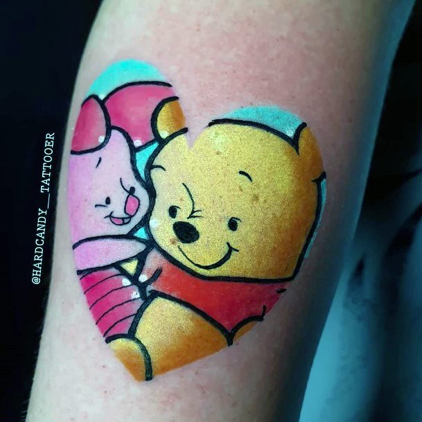 Adorable Piglet Tattoo Designs For Women