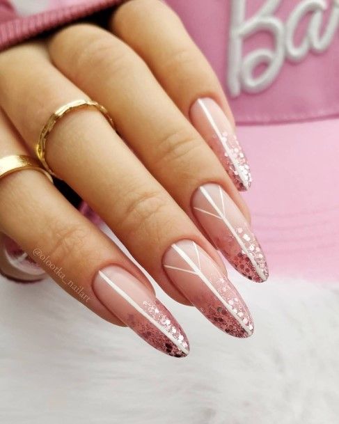 Adorable Pink Ombre Nail Designs For Women