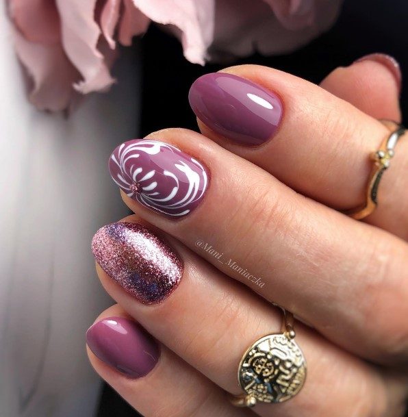 Top 100 Best Plum Nails For Women Juicy Fingernail Design Ideas