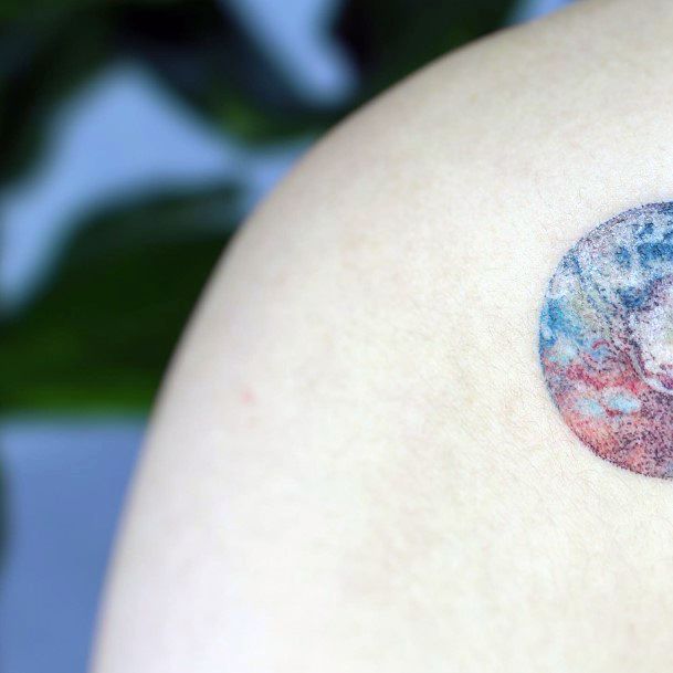 Adorable Pluto Tattoo Designs For Women