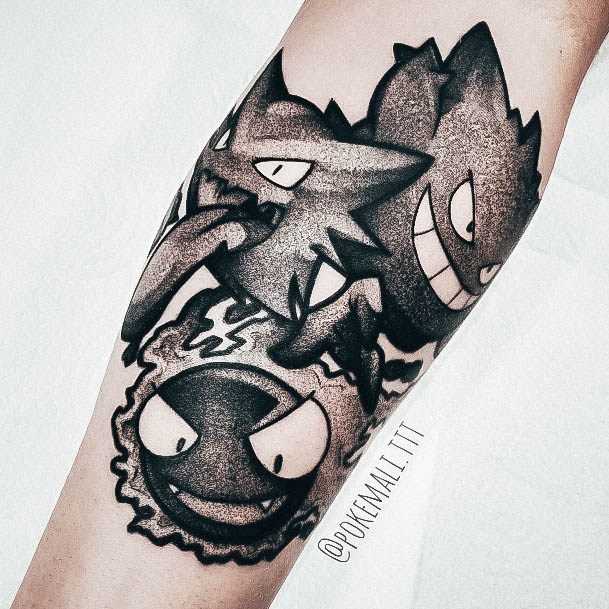 Adorable Pokemon Tattoo Designs For Women