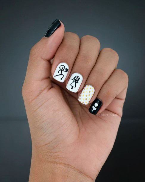 Adorable Romantic Nails Women