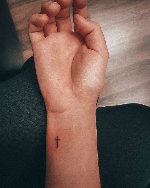 cross tattoos for women tumblr