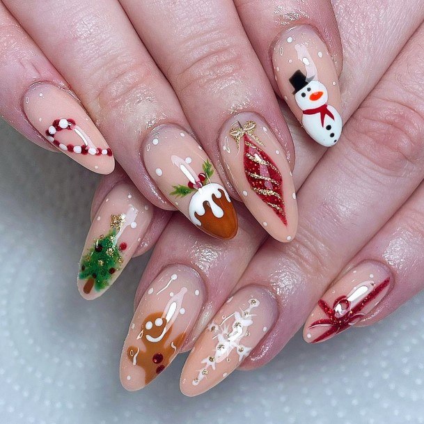 Adorable Snowman Nail Designs For Women