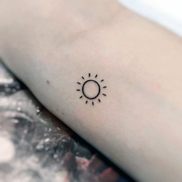 Details 100+ about cartoon sun tattoo unmissable .vn