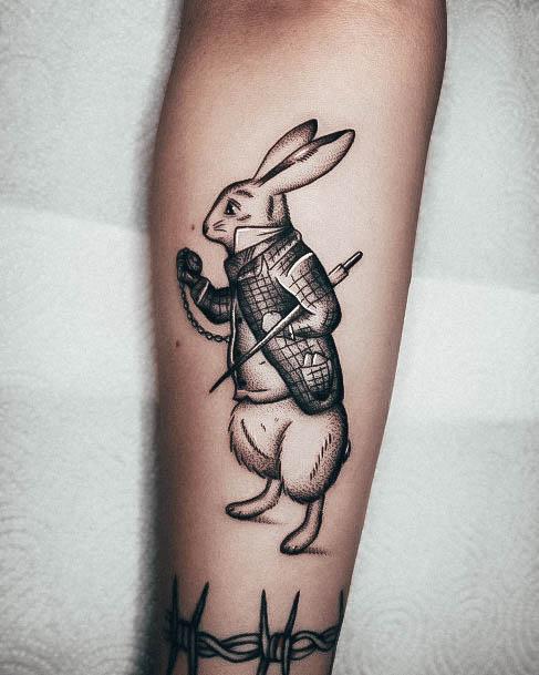 Adorable Tattoo Inspiration Alice In Wonderland For Women