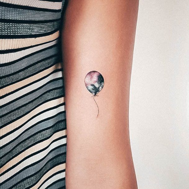 Adorable Tattoo Inspiration Ballon For Women