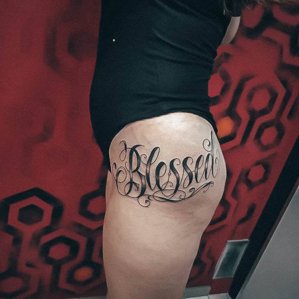 Adorable Tattoo Inspiration Blessed For Women