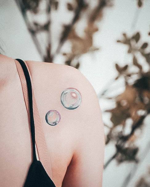 Adorable Tattoo Inspiration Bubble For Women