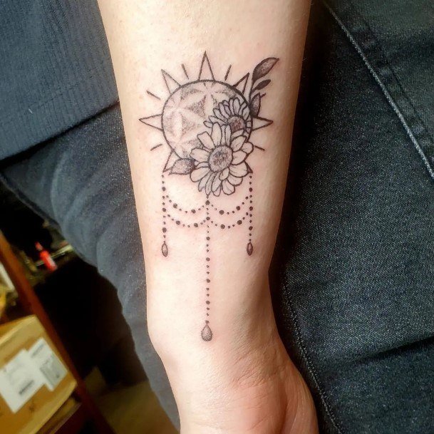 Adorable Tattoo Inspiration Chandelier For Women