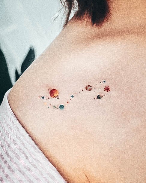 Adorable Tattoo Inspiration Constellation For Women