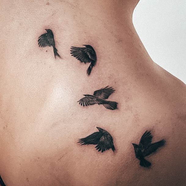 Adorable Tattoo Inspiration Crow For Women