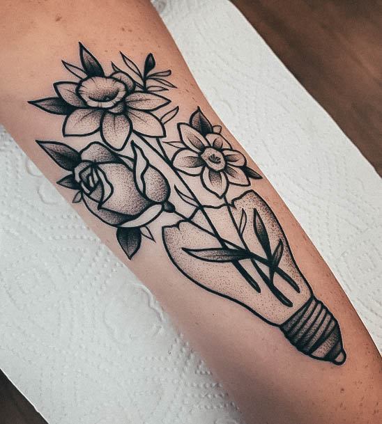 Adorable Tattoo Inspiration Daffodil For Women