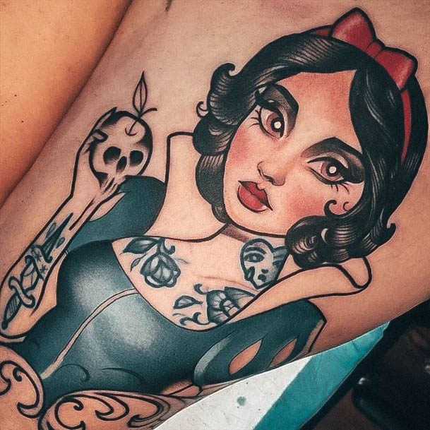 Adorable Tattoo Inspiration Disney Princess For Women