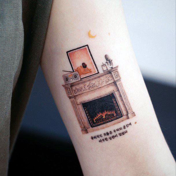 Adorable Tattoo Inspiration For Women Fireplace