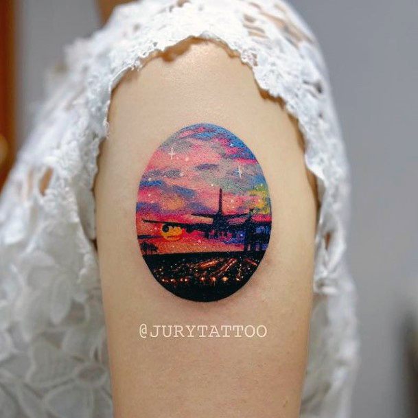 Adorable Tattoo Inspiration For Women Sundown