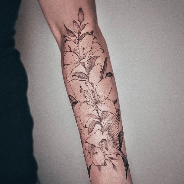 spider lily forearm tattooTikTok Search