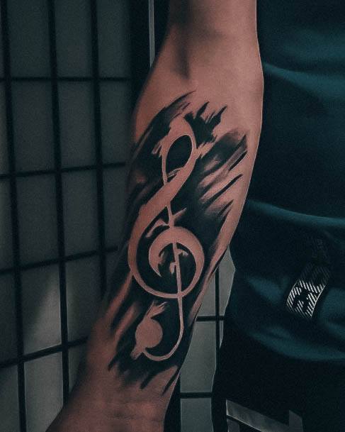 60 Awesome Music Tattoo Designs  Art and Design