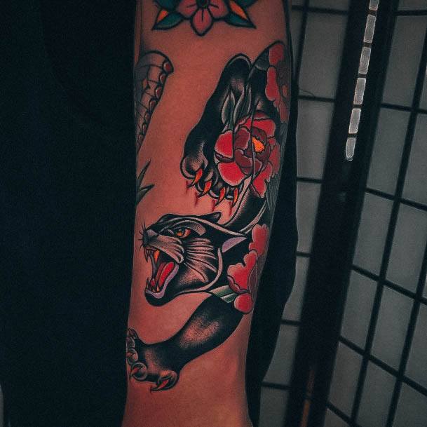 Adorable Tattoo Inspiration Panther For Women