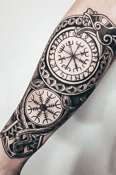 Top 100 Best Viking Tattoos For Women - Nordic Warrior Design Ideas