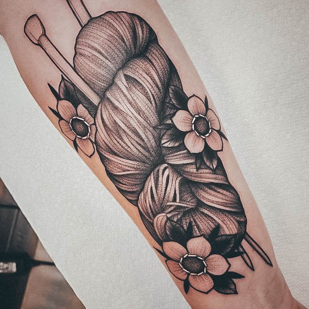 Knitters Are Getting Yarn Tattoos To Show Off Their Love Of The Craft