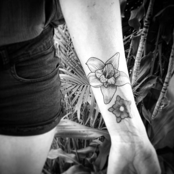 Adorable Vanilla Tattoo Designs For Women