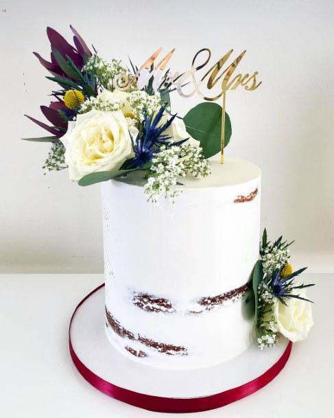 Adorable Wedding Cake Flowers