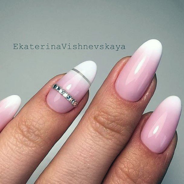 Adorable White Dress Nail Designs For Women