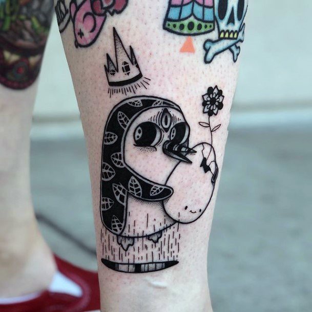 Adventure Time Tattoo Design Ideas For Girls