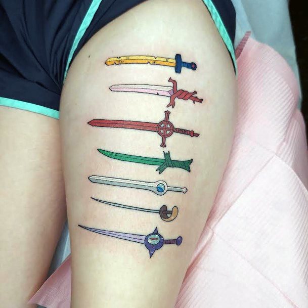 Adventure Time Womens Tattoo Ideas