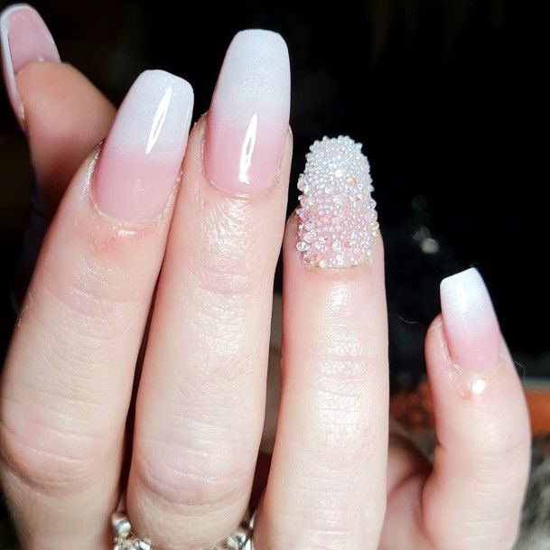 Aesthetic Caviar Nail On Woman