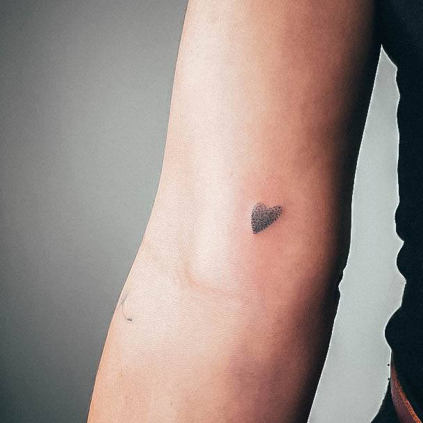 Aesthetic Minimalist Tattoo On Woman