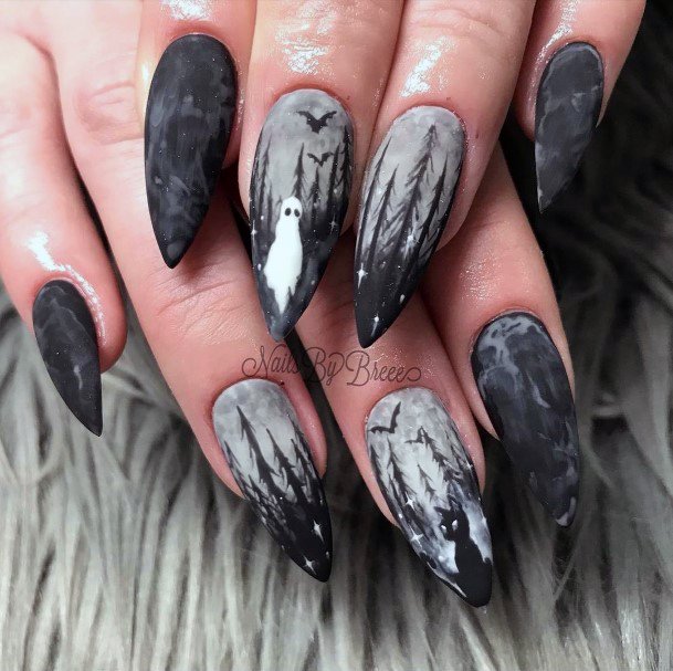 Aesthetic Witch Nail On Woman