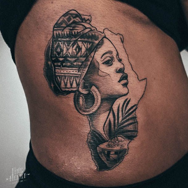 Africa Tattoo For Ladies