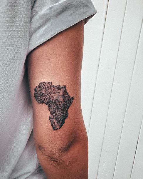 Africa Tattoos Feminine Ideas