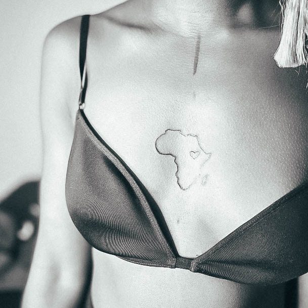 Africa Womens Tattoos
