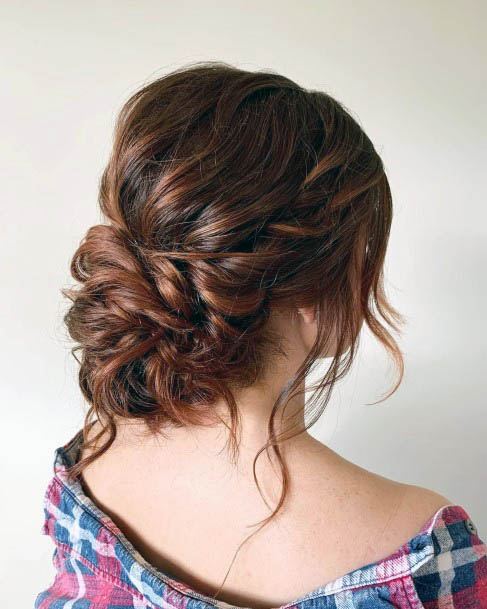 African American Female With Formal Wedding Hairstyle