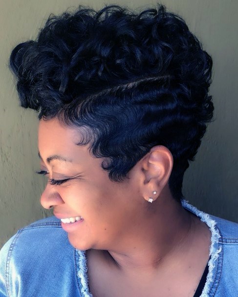 Afro Curl Bob Current Hairstyles Women