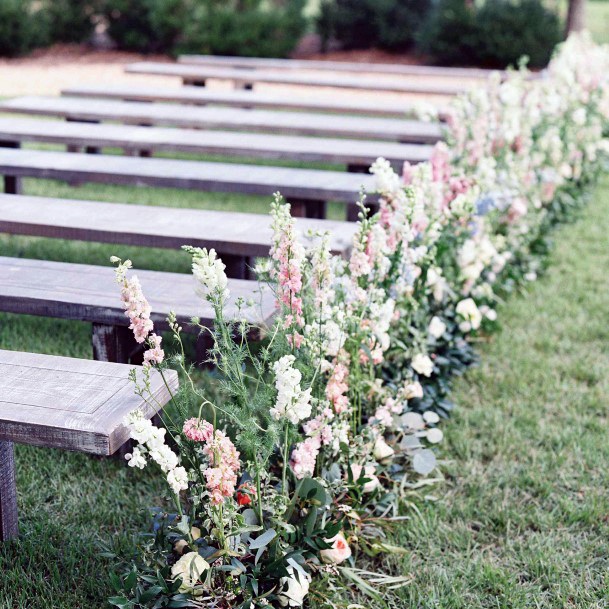 Aisle Decor May Wedding Flower