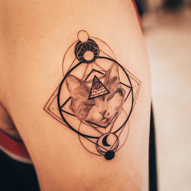 All Seeing Eye Female Tattoo Designs