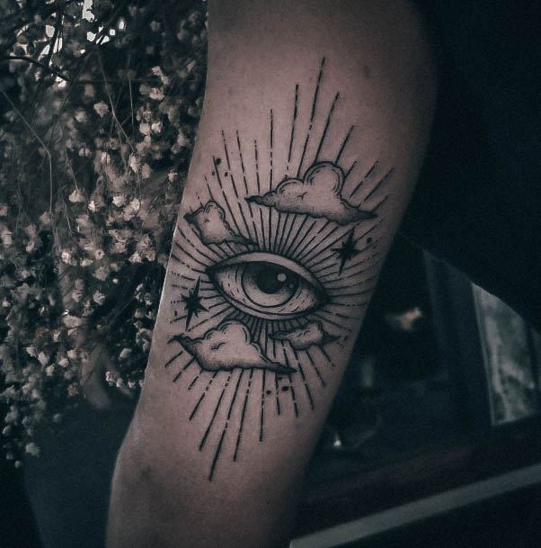 All Seeing Eye Tattoos For Girls