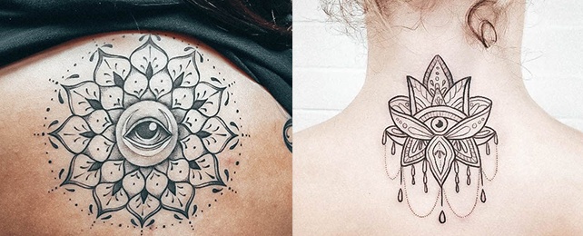 Top 100 Best All Seeing Eye Tattoos For Women – Eye of Providence Design Ideas