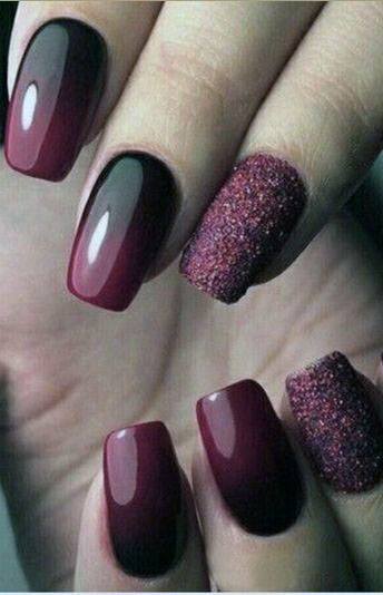 Alluring Black And Red Sugar Nails For Women