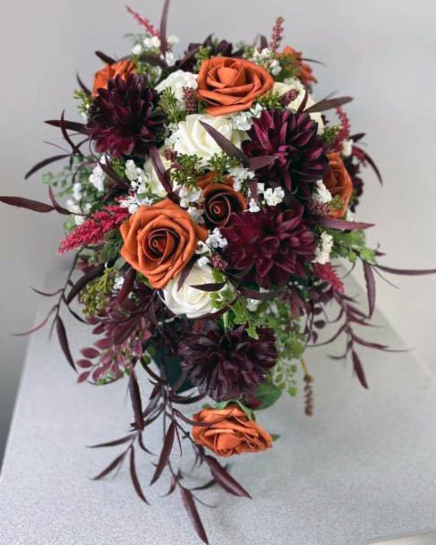 Alluring Fall Wedding Flowers