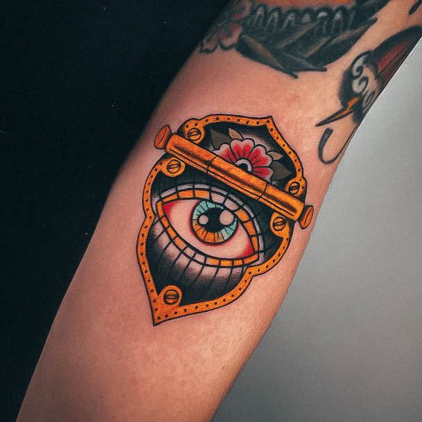 Alluring Ladies All Seeing Eye Tattoo Ideas