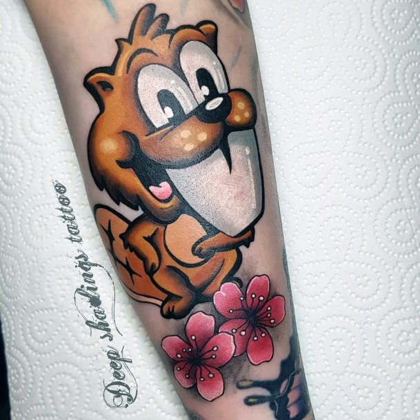 Alluring Ladies Beaver Tattoo Ideas