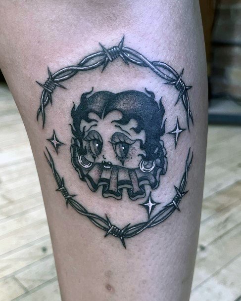 Alluring Ladies Betty Boop Tattoo Ideas